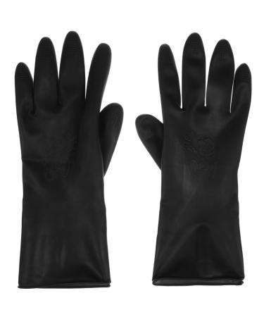 PLAFOPE 3 Pairs Hair Dye Glove Barber Gloves Hair Shampoo Gloves Hair Salon Gloves