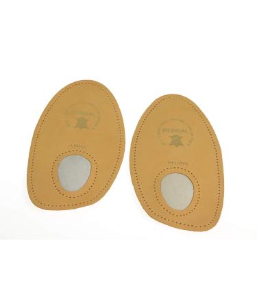 Leather half soles with pad size half sole from Bergal 35/36