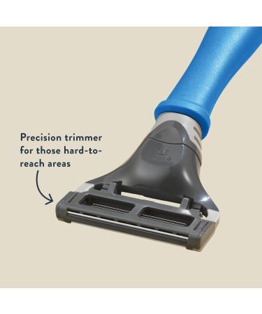 Harry's Men's Razor Set with Indigo Blue Handle + 13 Blade Refills & Travel Cover - Buy Online on SooperMarket.com