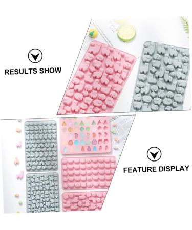IMIKEYA 4 Pcs Chocolate Silicone Mold Soap Baking Pan Silicone Molds Alpaca Candy Muffin Wax Melt Silicone Mould DIY Baking Mold Alpaca-Shape Mold Alpaca Mold Candle Silica Gel Fruit Jelly 23.2X12.9X1.1CMx2pcs Random Colorx2pcs - Buy Online on SooperMarket.com