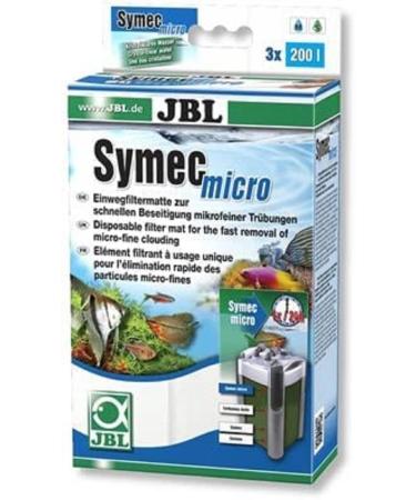 JBL filter wool for aquarium filters against all water turbidity Symec 25 x 75 cm (1 pack) 1 piece (1 pack) Fine filter fleece