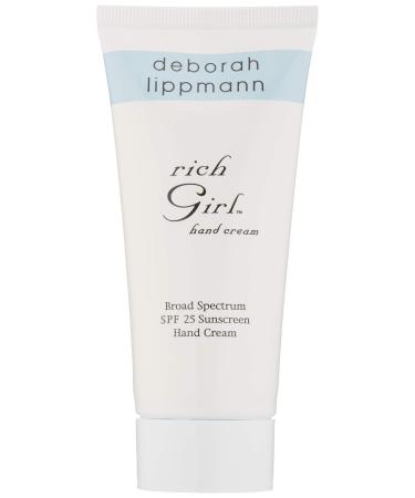Deborah Lippmann Rich Girl Hand Cream | Moisturizing Hand Lotion with Shea Butter  Avocado and Jojoba Oil | SPF 25 Skin Protection | 3 Ounce (Pack of 1)