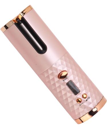 Automatic Curling Iron Cordless Hair Curler USB Rechargeable Hair Curling Wand Portable Electric Curling Iron with Digital Display for Hair Styling Fast Heating Hair Styling Tool - Buy Online on SooperMarket.com