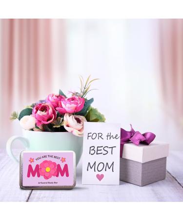 Shop Gears Out Best Mom Soap Bar & Tin Set - Unique Mother's Day Gift Pink Soap for Women Perfect Stocking Stuffer - Buy Online on SooperMarket.com