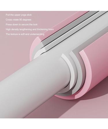 TEUOPIOE Posture Corrector Yoga Posture Stick for Women Disassembly Design Humpback Posture Corrector for Adult Kids(pink) - Buy Online on SooperMarket.com
