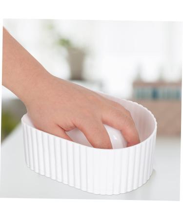 PLAFOPE Manicure Hand Soak Bowl Nail Soaking Bowl Nail Color Removing Bowl Manicure Bowl for Hand Nail Salon Supplies Nail Art Remover Bowl Manicure Wash Bowls Nail Soak off Bowl - Buy Online on SooperMarket.com