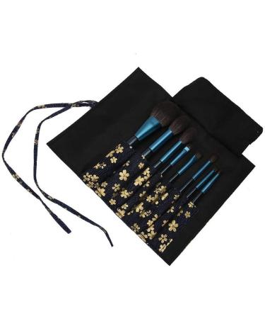 Alupre 8pcs Eyeshadow & Blusher Brush Set - Portable Loose Powder Makeup Tools for Flawless Eyebrows & Cosmetics | International Shipping Available - Buy Online on SooperMarket.com