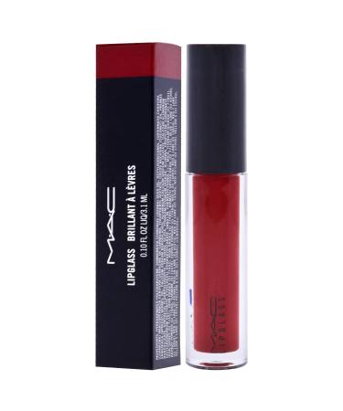 MAC Lipglass Ruby Woo - Long-Lasting Red Lip Gloss | 1 Count - Buy Online on SooperMarket.com
