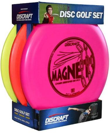 Discraft Beginner Disc Golf Set - 3 Pack (Driver, Mid-Range, Putter) - Assorted Colors - Buy Online on SooperMarket.com