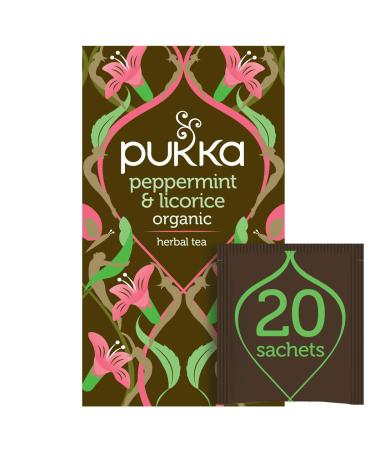 Pukka Herbs Organic Herbal Tea Collection 20 Herbal Tea Sachets 1.21 oz (34.4 g)