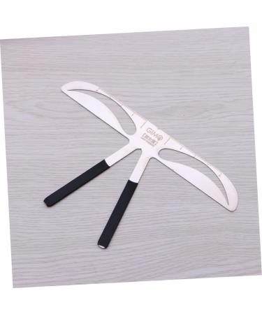 Angoily Eyebrow Shaper Kit for Women Eyes Eyebrow Ruler Stencil Template Eyebrow Trimming Balance Ruler - Buy Online on SooperMarket.com