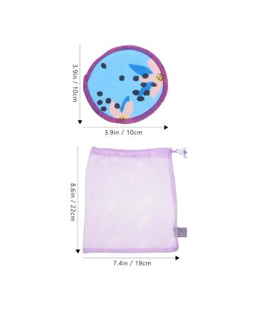 VILLCASE 6Pcs Professional Breastfeeding Cushions | Anti-Overflow Breast Pads for Moms - 10cm Polyester Cotton & TPU Coated Cloth - Buy Online on SooperMarket.com