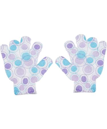 minkissy 3 Pairs Printed Bath Gloves Exfoliating Gloves Shower Gloves Five Fingers Bath Towel Child - Buy Online on SooperMarket.com