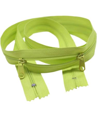 MebuZip 20PCS 20 Double Slider Nylon Coil Zippers - Assorted Colors - Buy Online on SooperMarket.com