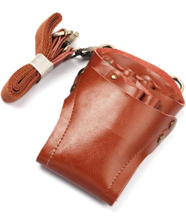 Shop Minkissy 2PC Cosmetic Brush & Hairdressing Belt Bag - Stylish Tool Holder for Hairstylists & Makeup Artists | Vintage Scissor Stand Included - Buy Online on SooperMarket.com