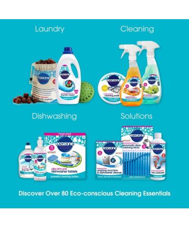 Ecozone Toilet Cleaner Gel Removes Limescale Fresh Ocean Breeze Fragrance 3-in-1 Anti Bacterial Eco Bathroom Formula Naturally Gently Cleans and Freshens Bleach Free Vegan Friendly (750ml) - Buy Online on SooperMarket.com