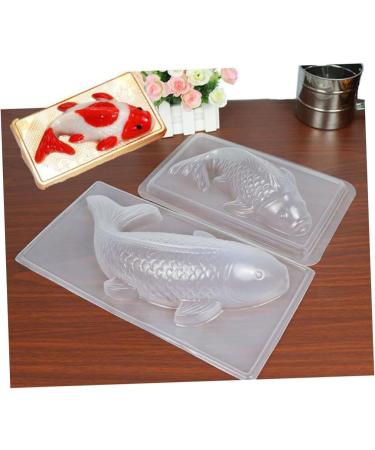 Alipis 10pcs Silicone Molds Fish Chocolate Molds Fish Candy Mold Funny Cake Mold Rice Cake Chewing Gum Pp - Buy Online on SooperMarket.com