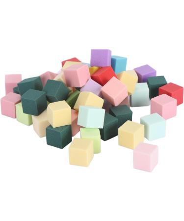 Nail Art Sponge Colorful Portable Multipurpose Nail Makeup Sponge Reusable Soft Compact for Applying Blush - Buy Online on SooperMarket.com