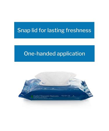 Mckesson StayDry Adult Disposable Wipes with Aloe - 600 Total Count, Alcohol-Free, Incontinence Care - Buy Online on SooperMarket.com