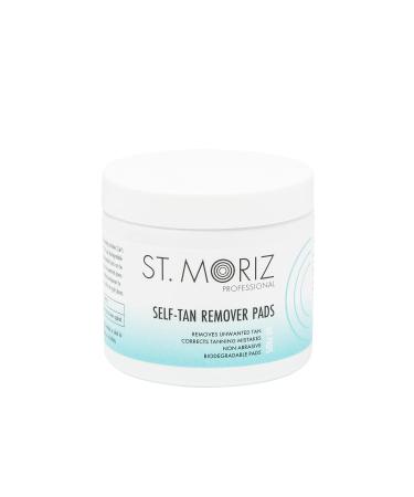 St Moriz Professional Self Tan Remover Pads | Removes Unwanted Fake Tan Instantly | Corrects Tanning Mistakes | Rapid Fake Tan Remover | Dermatologically Tested & Kind to Skin | 60 Pads