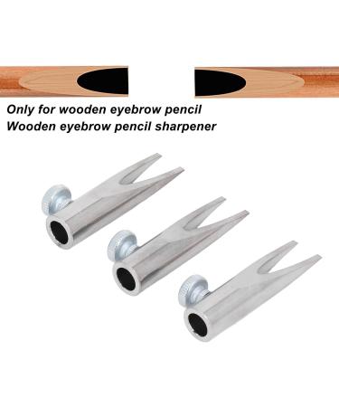 Metal Eyebrow Sharpener Lightweight U-Shaped Slotted Eyebrow Sharpening Tool for Travel (Silver) - Buy Online on SooperMarket.com