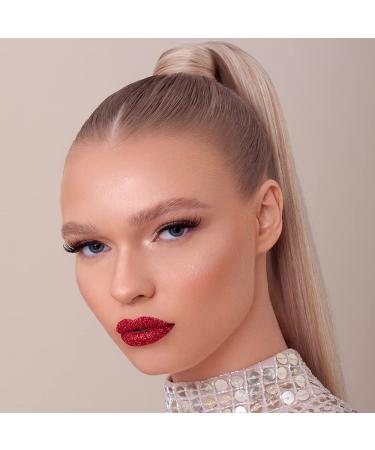 BEAUTYBLVD Glitter Lips Kit - Ruby Slippers | Waterproof, Smudge Proof, Long Lasting | Cruelty Free - Buy Online on SooperMarket.com