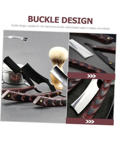 Angoily Manual Shaver Tool - Old Fashioned Mecarta Man Scraper for Precision Grooming | International Shipping Available - Buy Online on SooperMarket.com