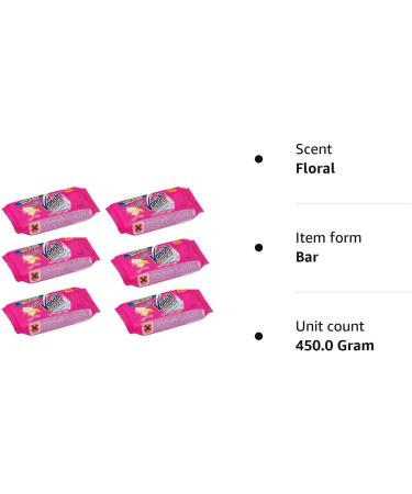 6-Pack Vanish Stain Remover Pre-Wash Bar 75g - Laundry Washing - Pink Color - Buy Online on SooperMarket.com
