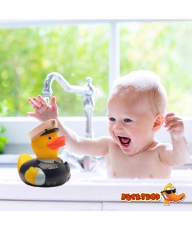 Buy Police Rubber Duck | Squeaking Bath Toy for Kids | Duckshop International Shipping - Buy Online on SooperMarket.com