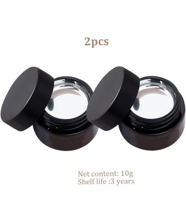 2PCS Chrome Nail Polish Metallic Painting Gel for Nails 3D Mirror Chrome Nail Polish 10g High Glossy Reflective Gel Polish Soak Off Silver Nail Polish - Buy Online on SooperMarket.com