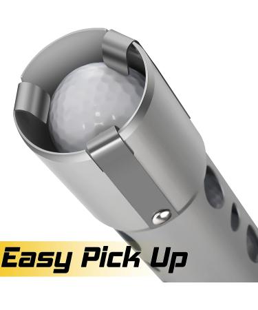 Kamitty Shag Bag for Golf Balls - Retriever with Aluminum Tube, Pocket & Tee Holder - Holds up to 80 Balls - Buy Online on SooperMarket.com
