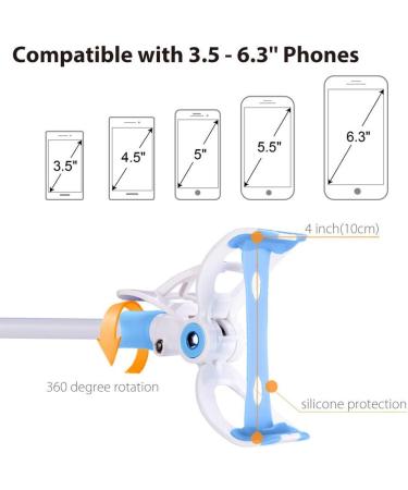MYPIN Baby Monitor Holder Universal Flexible Baby Monitor Mount Baby Monitor Camera Indoor Cameras Monitor Stand(Baby Monitor not Included) Blue - Buy Online on SooperMarket.com