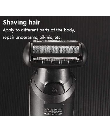 Buy 6-in-1 Electric Shaver for Men | USB Rechargeable Head Shaver & Cordless Grooming Kit - Waterproof & Versatile - Buy Online on SooperMarket.com