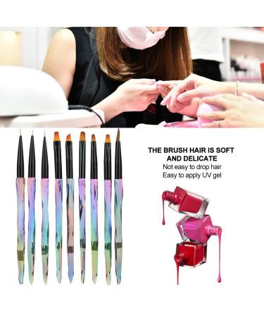9PC Nail Art Kit: Pens Brushes Dots & Marking Tools for DIY Designs - Buy Online on SooperMarket.com