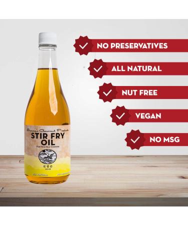 Sunny's Gourmet Korean Stir Fry Oil - High Heat Cooking, All Natural, No Preservatives - 15.5 oz (Pack of 1) - Buy Online on SooperMarket.com