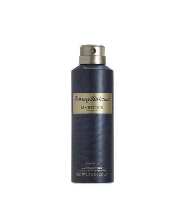 Tommy Bahama Maritime Triumph Eau de Cologne for Men Notes of Violet Cedar Cashmere Spicy & Masculine Scent Body Spray - 6 Fl Oz