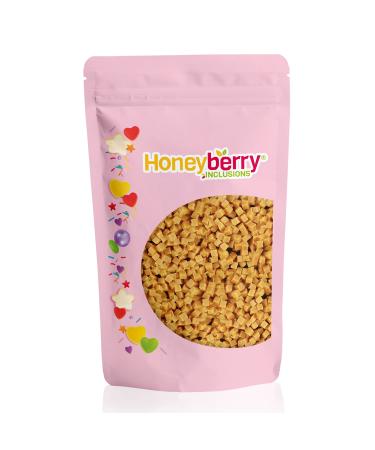 Bake Stable Caramel Fudge Pieces - 5mm Pieces - Suitable for Baking ice Cream Topper and Inclusion. Vegetarian and coeliac Friendly - 300g