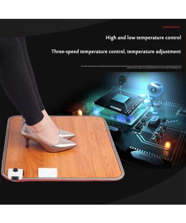 Warm Foot Treasure: Adjustable Plug-In Heated Foot Warmer - Waterproof 50x30cm for Home & Office - Buy Online on SooperMarket.com