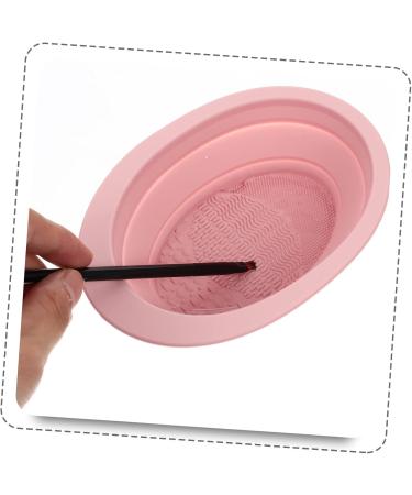 WOFASHPURET 1 Set Makeup Brush Cleaning Silicone Brush Cleaner Portable Hanging Rack for Clothes Makeuo Laundry Racks for Drying Clothes Foldable Makeup Puff Beauty Egg Fabric Makeup Egg - Buy Online on SooperMarket.com