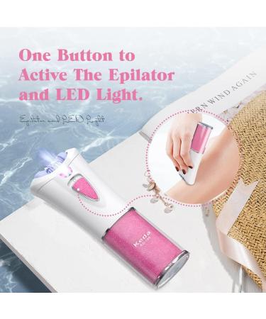 Smooth Glide Epilator for Women - Facial Hair Remover & Body Hair Removal Tool | Lady Shaver & Electric Bikini Trimmer - EP0309-1 - Buy Online on SooperMarket.com