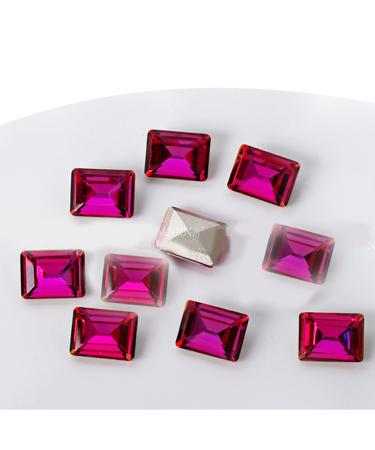 Crystal Nail Rhinestones Clear Nails Gems Stones 10Pcs Pointed Back Rhinestones Diamond Gems For Nail Art Supplies Nail Art Decorations Kits Nail Art Decorations Stickers ND966