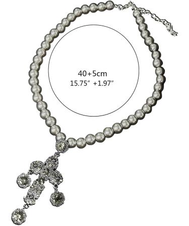 OralGos Palace Style Gothic Necklace - Handmade Crucifix Pendant for Daily Wear | Unique Metal Jewelry - Buy Online on SooperMarket.com