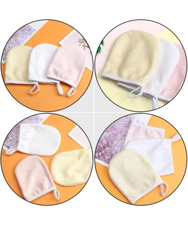 FRCOLOR 36 Pcs Reusable Makeup Remover Gloves & Cloths - Eye Makeup Remover Puffs & Facial Scrubber in Assorted Colors - Buy Online on SooperMarket.com