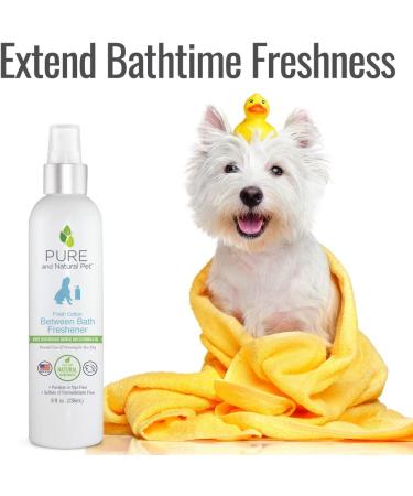 Pure and Natural Pet Fresh Cotton Between Bath Freshener 8 oz. (PN225A8OZ) - Buy Online on SooperMarket.com