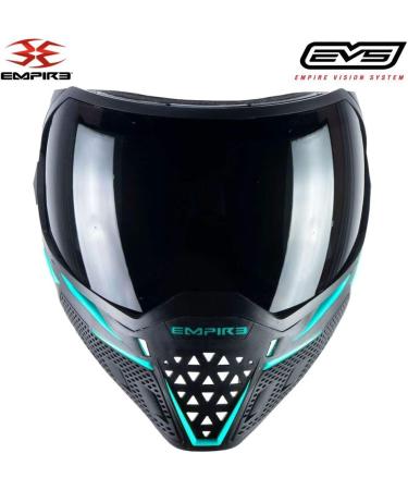 Empire EVS Thermal Paintball Mask in Black/Aqua - High-Quality Protection - Buy Online on SooperMarket.com