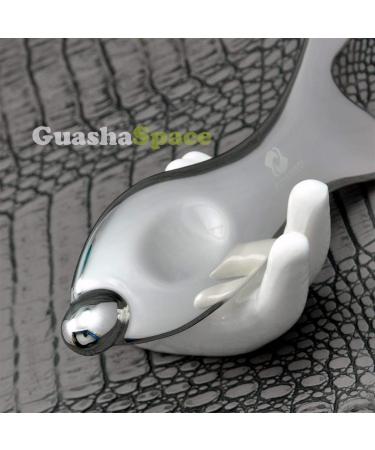 GuashaSpace Medical Grade Stainless Steel Soft Tissue Physical Therapy Chiropractic Sports injuries Therapy Gua Sha Tool Guasha Scraping Tool (ST015 Type) - Buy Online on SooperMarket.com