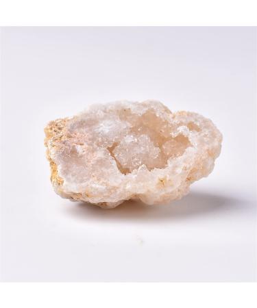 1PC Natural Crystal Agate Geode Cutting Crystal Cluster Stone Rock Specimen Quartz DIY Home Decoration Natural Luster 3-5cm Natural Agate