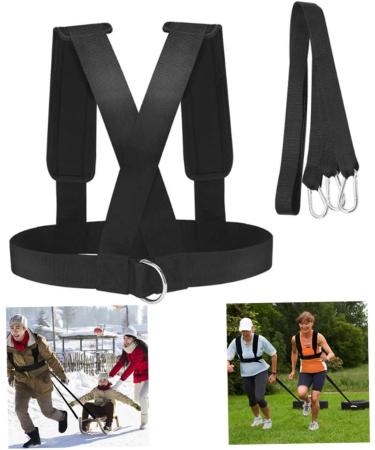Adjustable Sled Harness for Tire Pulling | Speed Resistance Power Belt & Weight Trainer - Buy Online on SooperMarket.com