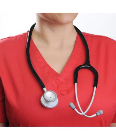 ADC 619ST Adscope Lite 619 Clinician Stethoscope with Tunable AFD Technology - Tactical Black | Ultra Lightweight Stethoscope - New Version - Buy Online on SooperMarket.com