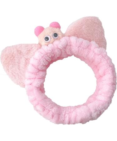 JSGHGDF Headband Plush r Cat Ears Headbands Makeup Hairband -slip Kitten Ear r Head Wrap Elastic Headbands 1 - Buy Online on SooperMarket.com